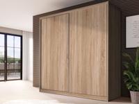Kast MACRO 2 schuifdeuren 208 cm sonoma eik - thumbnail