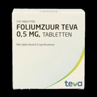 Foliumzuur 0.5 250 Tabletten - thumbnail