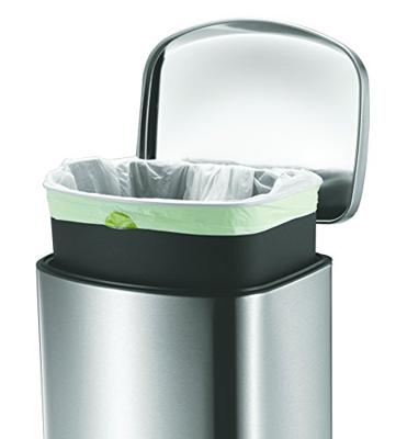 EKO pedaalemmer della 35 l matzilverkleurig