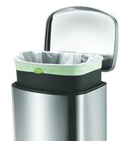 EKO pedaalemmer della 35 l matzilverkleurig - thumbnail