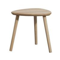 Bijzettafel Triangel - naturel - 39,5x40x40 cm - Leen Bakker - thumbnail