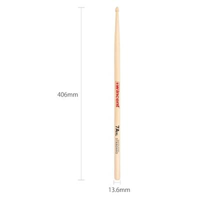 Wincent W-7AXL hickory drumstokken 7A, extra lang