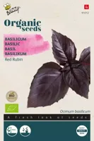 Organic Basilicum Red Rubin (Bio) zaden Buzzy - Buzzy - thumbnail