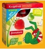 Knijpfruit appel/aardbei bio 4 Stuks - thumbnail