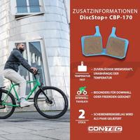 CONTEC schijfremblok "discstop+ cbp-170" ct disc brake pads cbp-170 organic - thumbnail