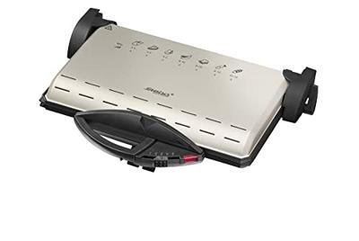 Steba PG4.4 Contact Grill Zwart/Champagne Steba PG4.4 Contact Grill Zwart/Champagne