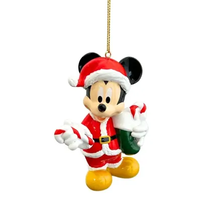 Disney kerstbal mickey santa