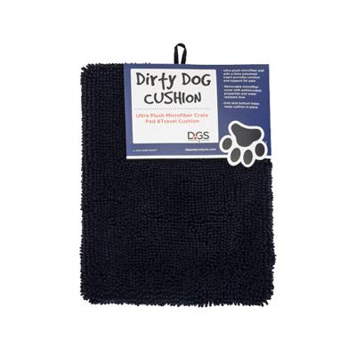 Dirty Dog - Hondenkussen - Zwart - 62x44x5 cm Dirty Dog - Hondenkussen - Zwart - 62x44x5 cm