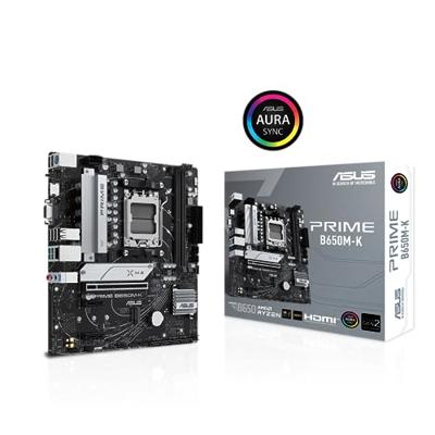 Moederbord - ASUS - PRIME B650M-K - AMD B650 - AM5-slot - Micro ATX - thumbnail