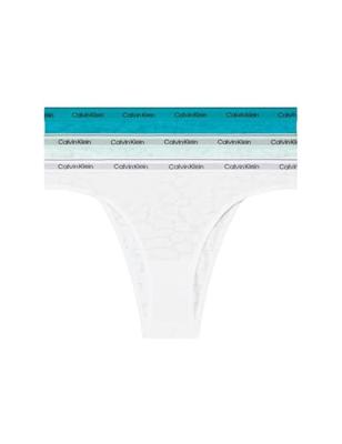 Calvin Klein Brazilian dames - Brazilian slip - kanten dames onderbroeken microvezel