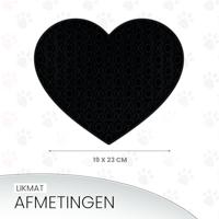 Eat Slow Live Longer Lick Mat Lovely Grey - thumbnail