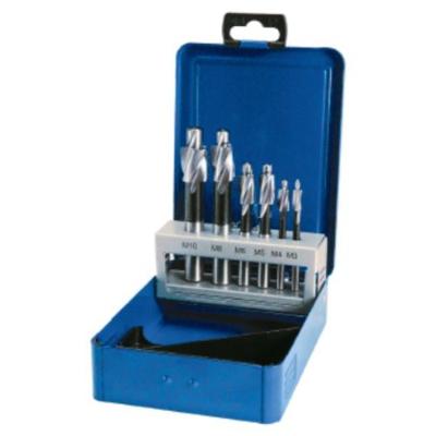 Promat/Tecwerk Set vlakverzinkboren | DIN 373 | M3-M10 voor kerngat | HSS | snedeaantal 3 kunststof cassette - 4000865390 Promat/Tecwerk Set vlakverzinkboren | DIN 373 | M3-M10 voor kerngat | HSS | snedeaantal 3 kunststof cassette - 4000865390