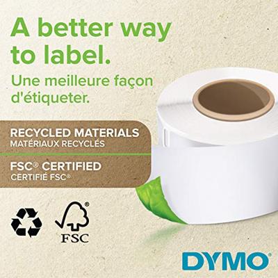 Dymo etiketten LabelWriter ft 51 x 89 mm, wit, 300 etiketten - thumbnail
