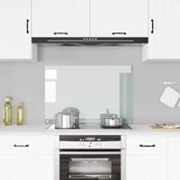 VidaXL Spatscherm keuken 90x60 cm gehard glas transparant - thumbnail