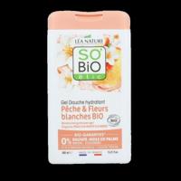 Showergel peach & white flowers bio 450 Milliliter - thumbnail