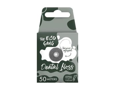 The Eco Gang Flosdraad - 50 m - houtskool