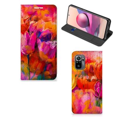 Bookcase Xiaomi Redmi Note 10 4G | 10S | Poco M5s Tulips Bookcase Xiaomi Redmi Note 10 4G | 10S | Poco M5s Tulips