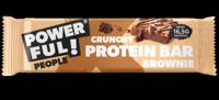 Powerful People Protein bar brownie 55 Gram - thumbnail