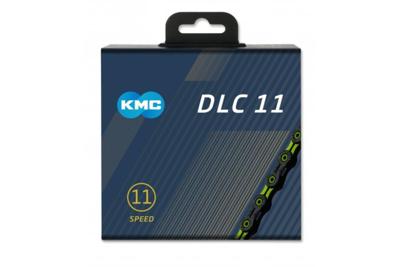 KMC dlc 11-speed fietsketting, 118 schakels, zwart