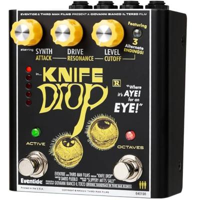 Eventide Knife Drop Sub-Octave Fuzz met Synth FX