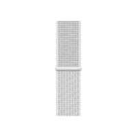 Apple origineel Nike Sport Loop Apple Watch 38mm / 40mm / 41mm Summit White - MX802ZM/A - thumbnail