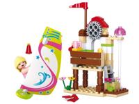 Sluban Windsurfer Paradies (Girl's Dream) bouwstenen set - thumbnail