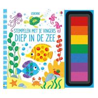 WPG Uitgevers Stempelen met je vingers - diep in de zee - thumbnail
