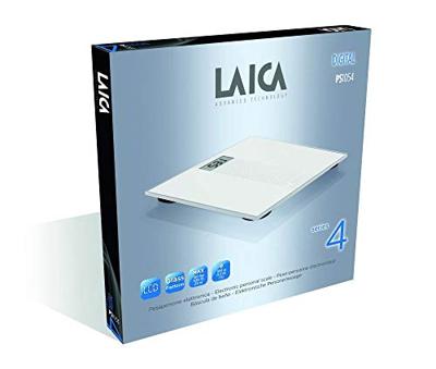 Digitale Personenweegschaal LAICA PS1054 Gehard glas 180 kg
