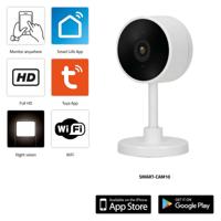 Alecto SMART-CAM10 Smart Wi-Fi camera IP-camera geschikt voor domotica - SMART-CAM10 - thumbnail