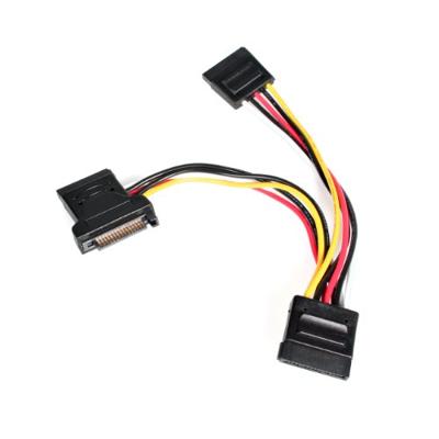 StarTech.com PYO3SATA 4 inch SATA Power Y splitter adapterkabel