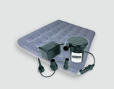 Brüder Mannesmann M01730 Volumepomp 0.021 bar 12- en 230V-laadbaar, 12V-adapter voor kabelgebruik