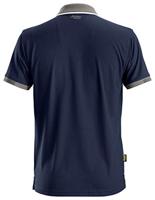 Herenpolo met Korte Mouwen Snickers Workwear 2724 Polo AllroundWork Technology 37.5® Marineblauw Maat S - thumbnail