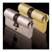 Cilinder IFAM F5S4040N Nikkel Europees Zilverkleurig Blik 80 mm Lange hendel - thumbnail