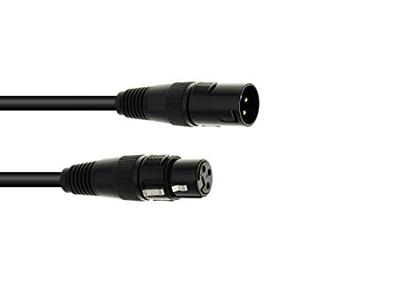 Eurolite DMX Verbindingskabel [1x XLR-stekker 3-polig - 1x XLR-stekker 3-polig] 1 m