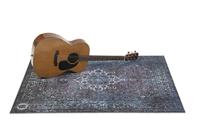 DRUMnBASE VP130-BLU Vintage Persian Blue drum/stage mat 130 x 90 cm - thumbnail