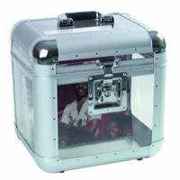 ROADINGER Record Case ALU 75/25, rounded, acryl - thumbnail