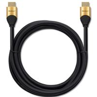 Qoltec 50354 HDMI v2.1-kabel Ultrahoge snelheid 8K | 60Hz | 30AWG | GOUD | 1m - thumbnail