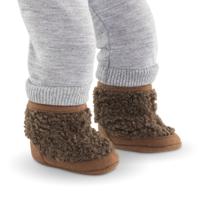 Corolle schapenvachten poppenschoenen - 36cm - thumbnail