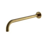 Wandarm Hotbath Archie 40 CM Geborsteld Messing PVD - thumbnail