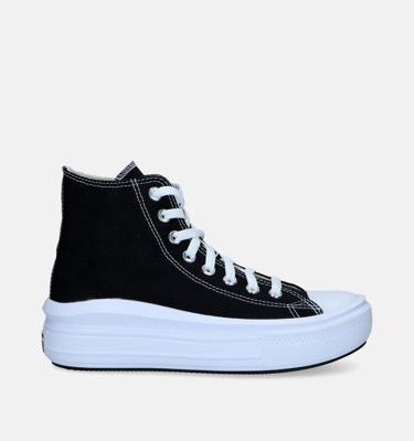 Sportschoenen voor Dames Converse Chuck Taylor All Star Move Vrouw Zwart Schoenmaat 38