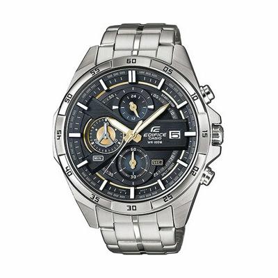 Casio EFR-556D-1AVUEF Zwart Zilverkleurig Heren horloge