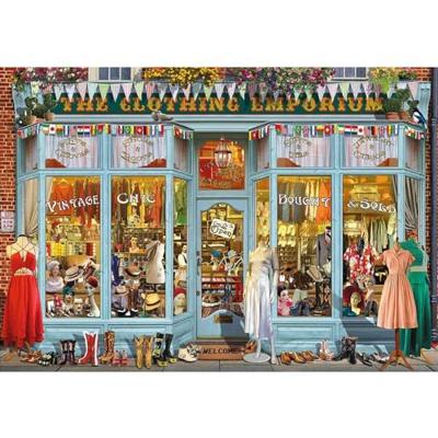 DinoToys Dinopuzzel van een modewinkel boetiek 3000 stukjes DinoToys Dinopuzzel van een modewinkel boetiek 3000 stukjes