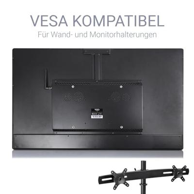 XORO 32 inch tablet MegaPAD 3204 V7 met LCD FHD Multitouch IPS-display, Android 13, 64bit SixCore CPU 1.8GHz, 4GB RAM, 64GB Flash, WLAN ax, Bluetooth 5.0, Gigabit LAN, kaartlezer, USB-C, camera