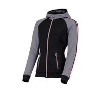 Sjeng Sports Plus Size sportvest Kailies plus zwart/grijs/roze - thumbnail