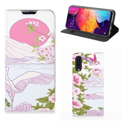 Samsung Galaxy A50 Hoesje maken Bird Standing Samsung Galaxy A50 Hoesje maken Bird Standing