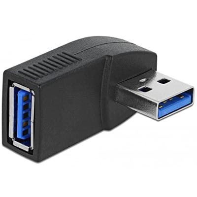 Delock 65341 Adapter USB 3.0 male-female schuin 90° horizontaal