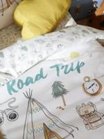 Dekbedovertrek + kussensloopset voor kinderen YELLOWSTONE beige - thumbnail