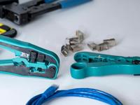 Krimp- en kniptang RJ45, RJ10, RJ11, RJ12 - thumbnail