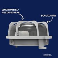 Müller-Licht Rund Lamp voor vochtige ruimte E27 Wit - thumbnail