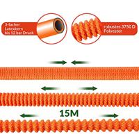 Tuinslang Oranje 15m Flexibel - thumbnail